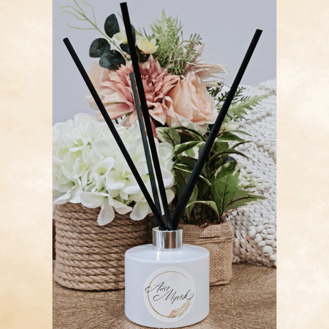 200ml Luxe Gloss White Reed Diffuser Package